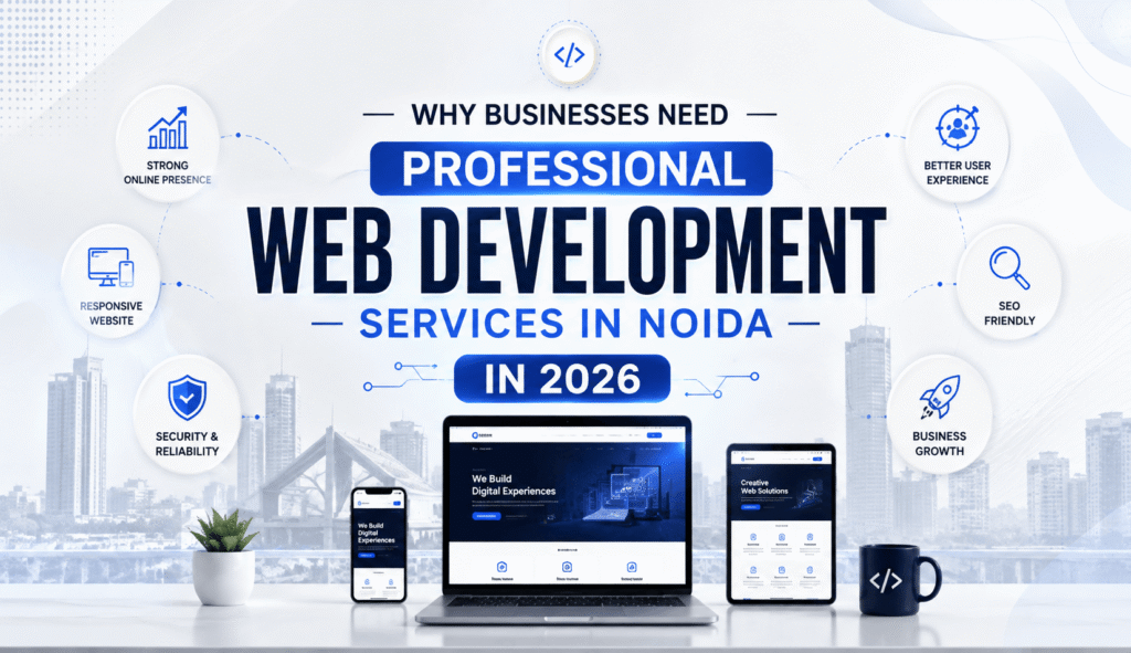 Why Businesses Need Professional Web Development Services in Noida in 2026