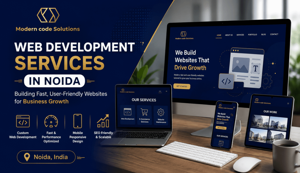 Web Development Services in Noida: Building Fast, User-Friendly Websites for Business Growth
