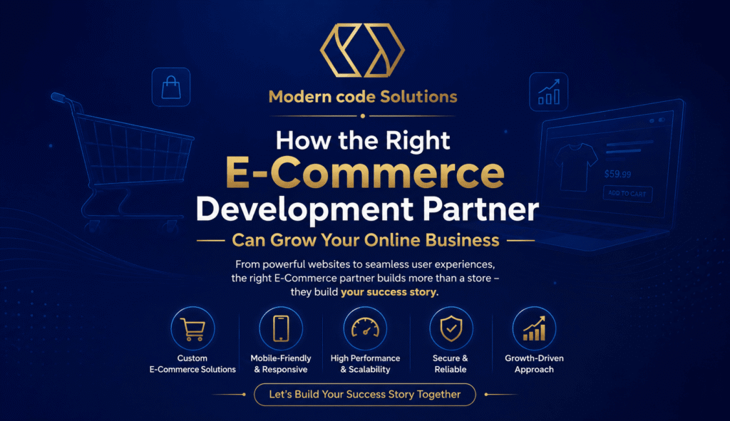 How the Right E-Commerce Development Partner Can Grow Your Online Business